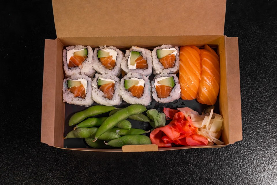 Box 1 Salmon Box, KANSO Sushi Katowice